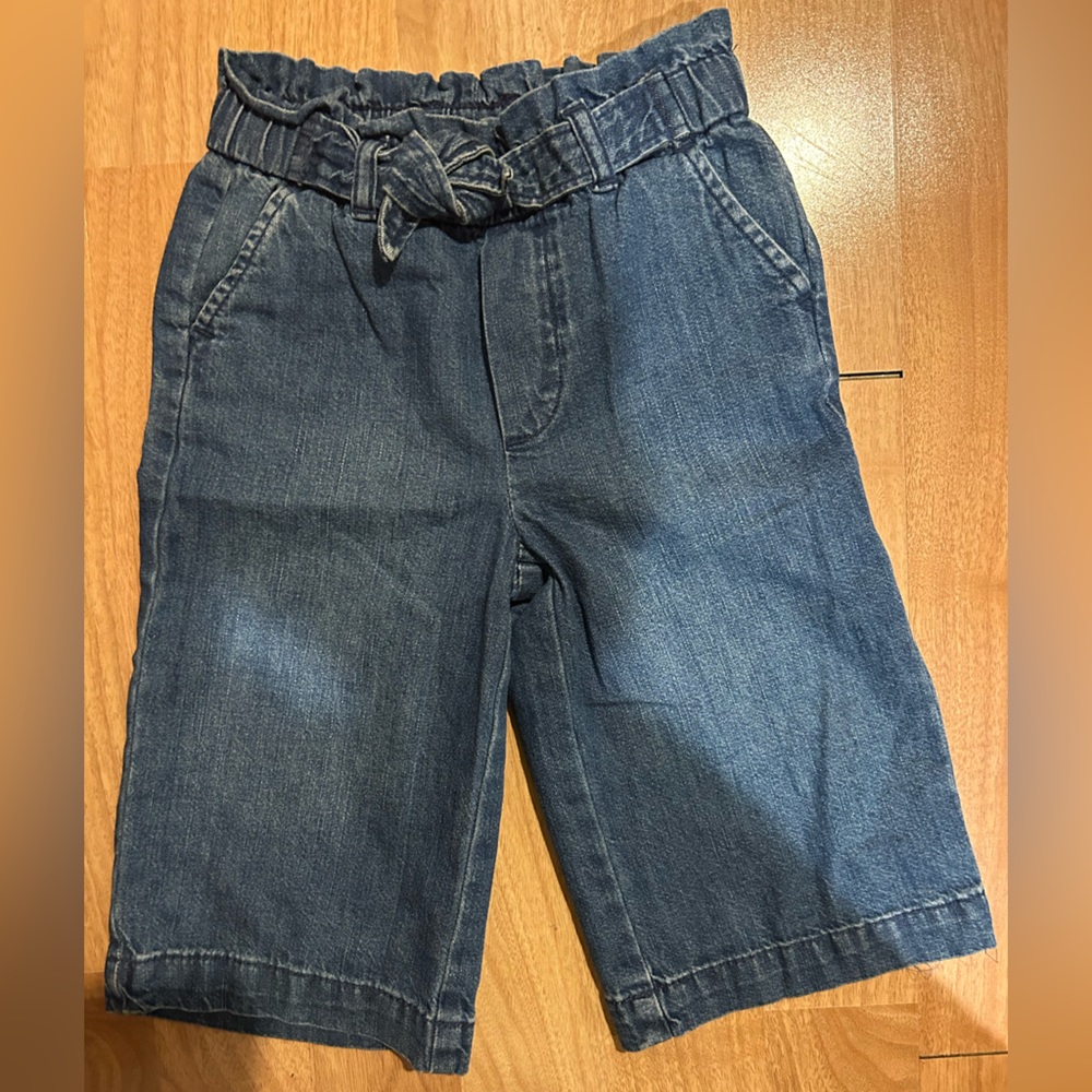 Baby Gap wide leg crop jeans